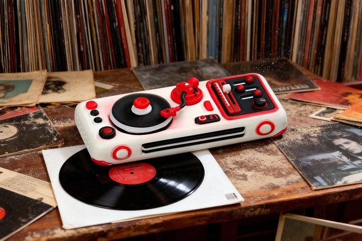 Jelly Key - Red Alert - 2.25u (enter) / (left-shift) Analog Archive artisan keycaps (2025/12/20)