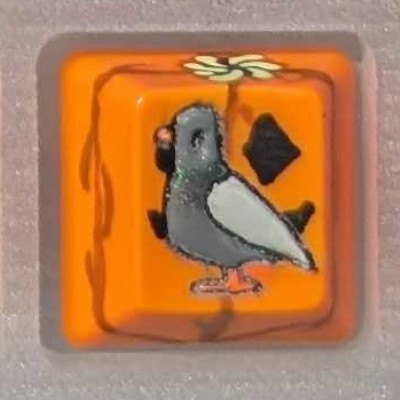 Level caps - Carved (Diamond Eyes) Sky Rat