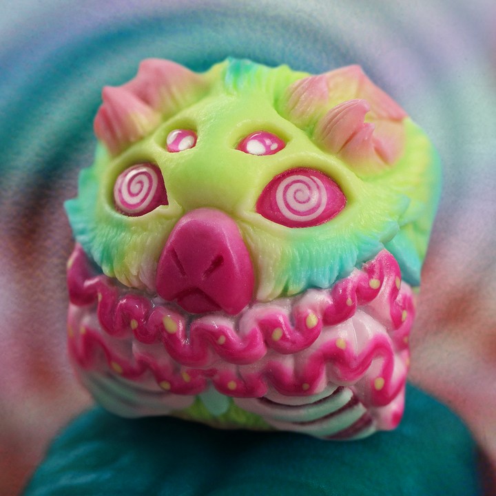 Goldenstar Keycap - Eviscera - Kawa Gurokawa - Sweet Nightmare