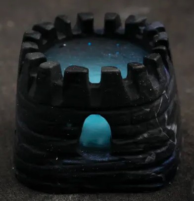Nightcaps - Cauldron (Blue) Tower Round Castle Caps