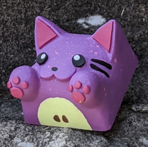 Hello Caps - Grape Bongo Cat v2