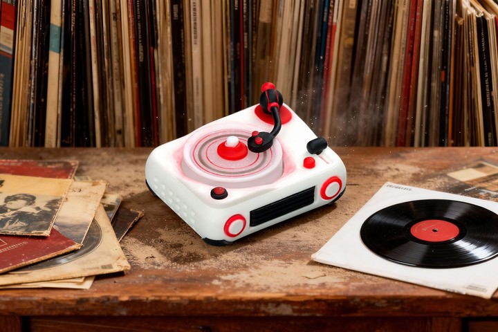 Jelly Key - Red Alert - 1.25u (ctrl, alt) Analog Archive artisan keycaps (2025/12/20)