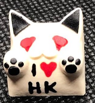 Hello Caps - I <3 Hong Kong ( * ) Bongo Cat v2