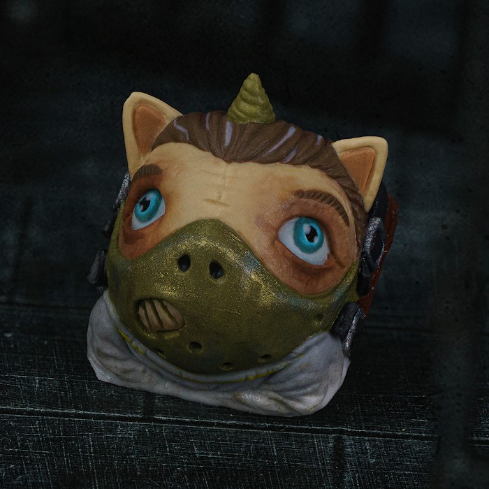 Goldenstar Keycap - Unibal Lecter Unikorn