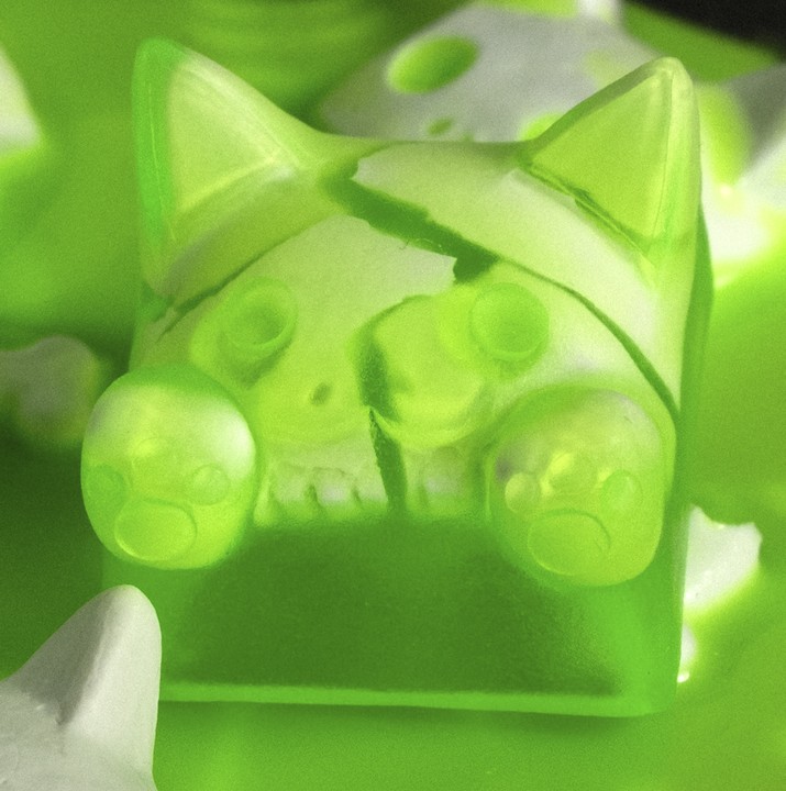 Hello Caps - Gelatinous Cube Bongo Cat v2