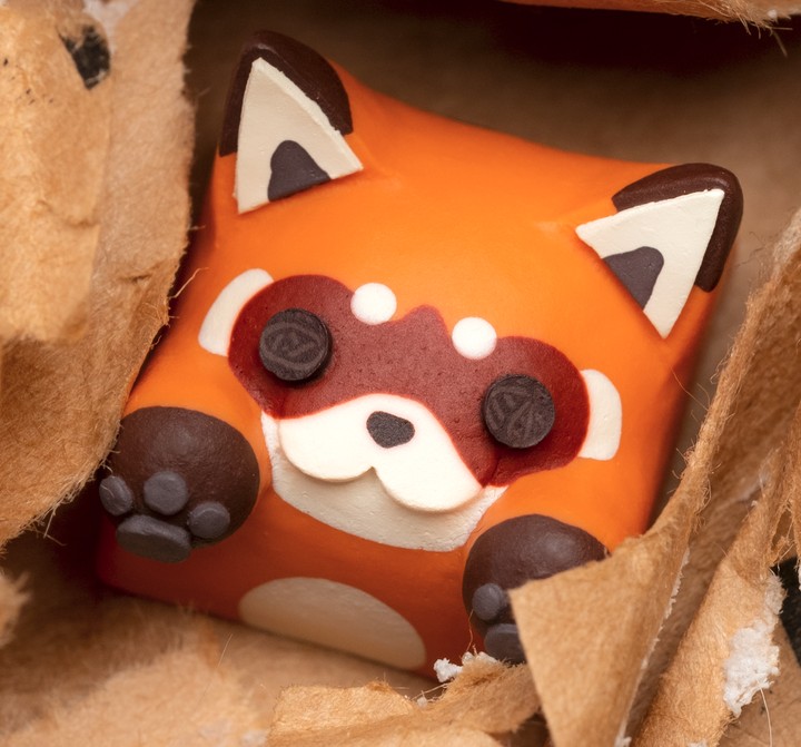 Hello Caps - Red Bandit Bongo Cat v2