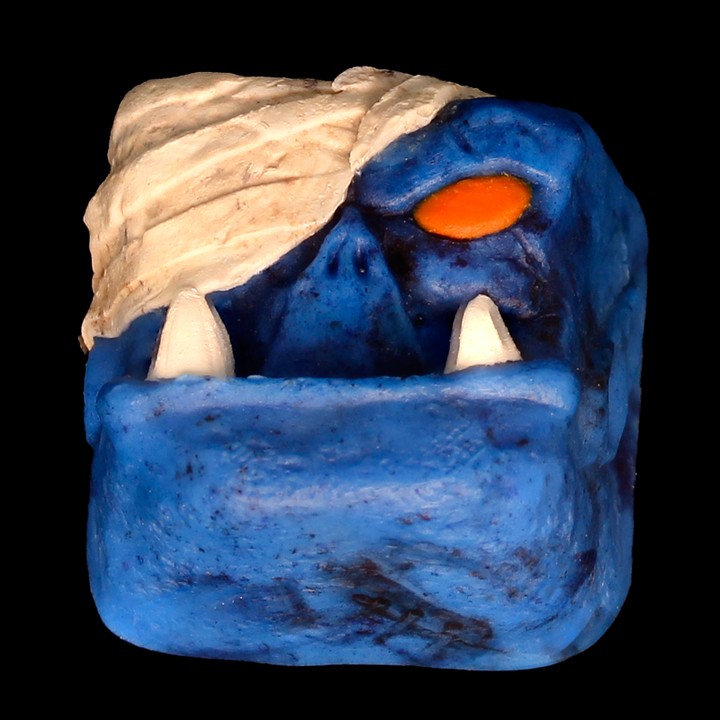 LAZERCAPS - Probably Pears’ favorite color combination, blue and orange (BKMCaps Cast) Ugro
