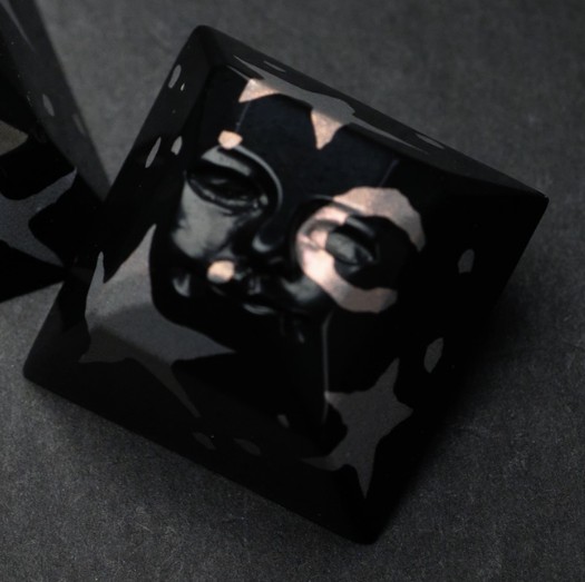 Nightcaps - Piano Black C Eggface - Faceted