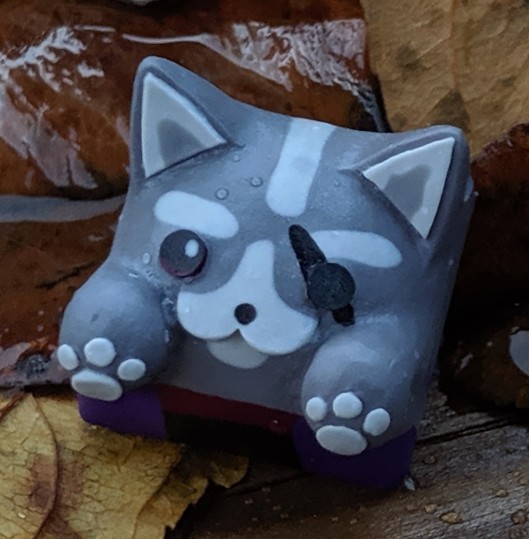 Hello Caps - Wolf Bongo Cat v2