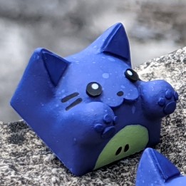 Hello Caps - Blueberry Bongo Cat v2