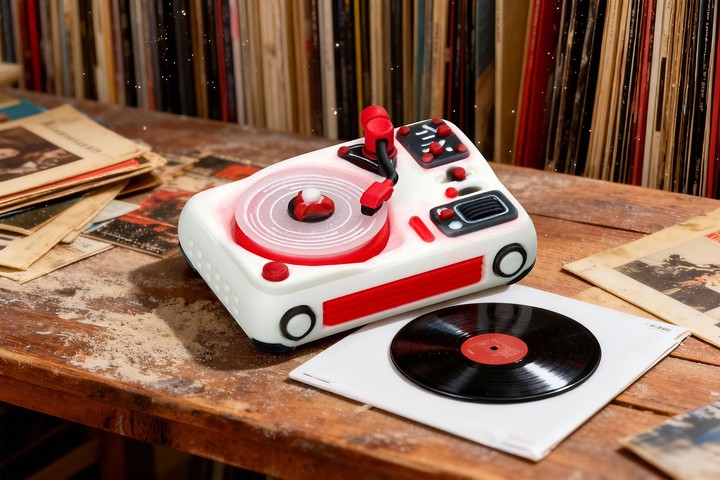 Jelly Key - Red Alert - 1.5u (tab) Analog Archive artisan keycaps (2025/12/20)