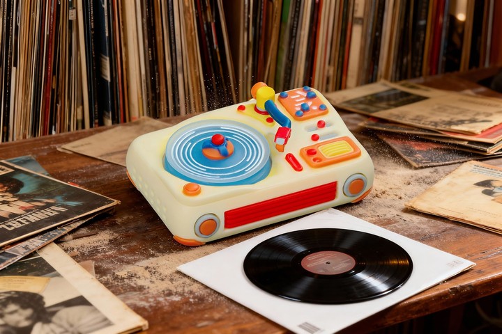 Jelly Key - Retro Pop - 1.5u (tab) Analog Archive artisan keycaps (2025/12/20)