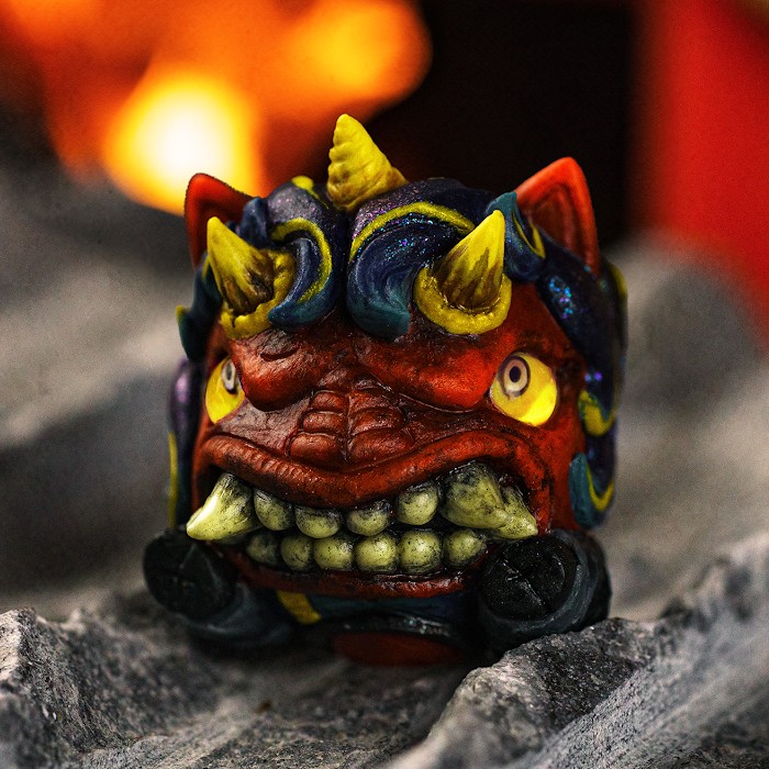 Goldenstar Keycap -  Rorschach