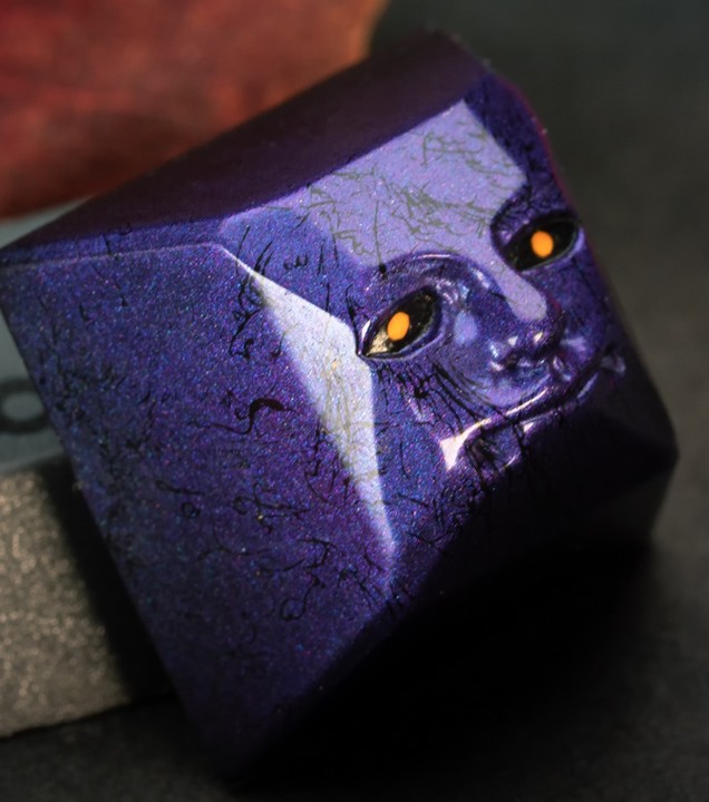 Nightcaps - Crystallized Purple Eggface - Faceted