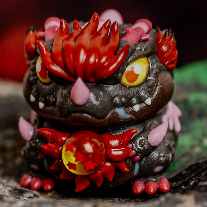 Crystal Pieces - Dark Shenrong