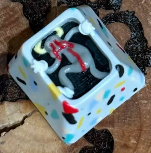 Rubrehose - Bloody Terrazzo Loosquatch (Rubrehose x Levelcaps Collab)